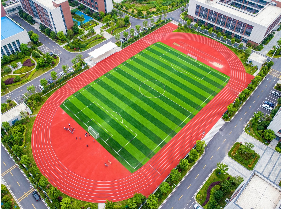 张家口市硅PU篮球场学校塑胶跑道 - 一站式服务